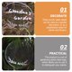 thumbnail image 5 of 6 piezas Etiquetas de etiqueta de planta acrílica Nombre de la planta Etiquetas Suministros de jardinería Planta Distinga etiquetas, 5 of 6