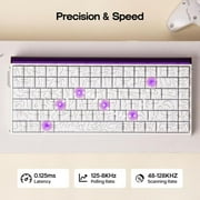 AULA Hero84 HE 84-Key Wired Hall Effect Magnetic Gaming Keyboard, RGB Lightbox, Rapid Response, Custom Actuation