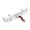silver, variant on Dualoai 1/12 RC Rear Bumper Easy to Install with Trailer Hitch for 300 DIY Accessory black