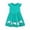 Mint Green, variant on REDARER Girls Turquoise Lamb Dress, Ruffle Sleeve Cotton A-Line Dress for Easter & Casual Play,8-9 Years