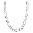 thumbnail image 2 of JOYARIS Cadena De Plata 925 Diamantada Hombre Fígaro 60 Cm X 6 Mm DM-0000721, 2 of 3