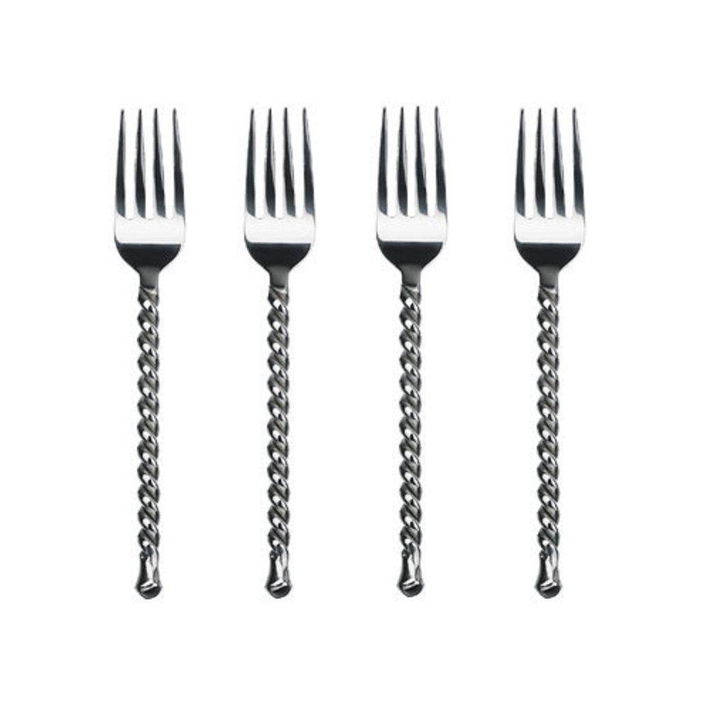 Gourmet Settings Silver Tear 18/10 Stainless Steel Salad Fork (Set of