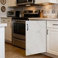 thumbnail image 4 of B Plastic Faux Marble Patterned Adhesive Film For Kitchen Countertops Cabinets Waterproof Oil Resistant 118X23.6 Inches, 4 of 7