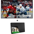 thumbnail image 3 of Titan L100 QNED 75 Inch Outdoor TV, Covered Patio, IP65 Smart Weatherproof TV, 4K HDR, 60 Hz, Web AI OS, Wi-Fi 5, Dolby Digital, Outdoor TV Cover, Slim Bezel, 2 Yr Wty, 3 of 8