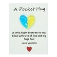 thumbnail image 1 of Riforla DIY Pocket Embrace Gradient Heart Resin Gift Card Valentines Day Gifts Greeting Card E, 1 of 9