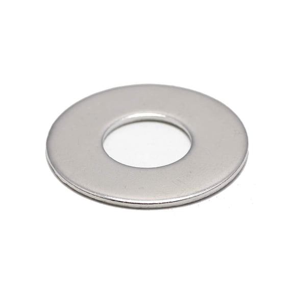 Flat Washer, For Screw Size 3/8" ,Stainless Steel NL-19 Finish, 25 PK FBFLWASH38SOD3P25