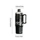 thumbnail image 3 of Water Cup With Handle For Drinking Or Drinking Directly Portable Car Insulated Stainless Steel Cup Suitable For Travel Creamy Finish, 3 of 6