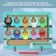 thumbnail image 5 of Xihbxyly Laberinto Magnético de Madera, Clasificación de Colores y Conteo de Números, Divertido Juguete Educativo para La Primera Infancia, Desarrollo de La Motricidad Fina, Rompecabezas Preescolar,, 5 of 7