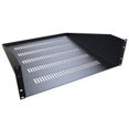 thumbnail image 1 of RASV190520BK1 - RACKMOUNT SHELF 3U 5.25(H)X20IN DEPTH VENTED BACK LIP FOLDED UP, 1 of 1