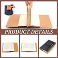 thumbnail image 6 of PU Leather Book Cover Notebook Wraps Rectangle Mixed Color 217x155x19mm 2Pcs 2Color, 6 of 6