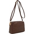 thumbnail image 2 of GHSDFBB Triple Zip Small Crossbody Bag, 2 of 6