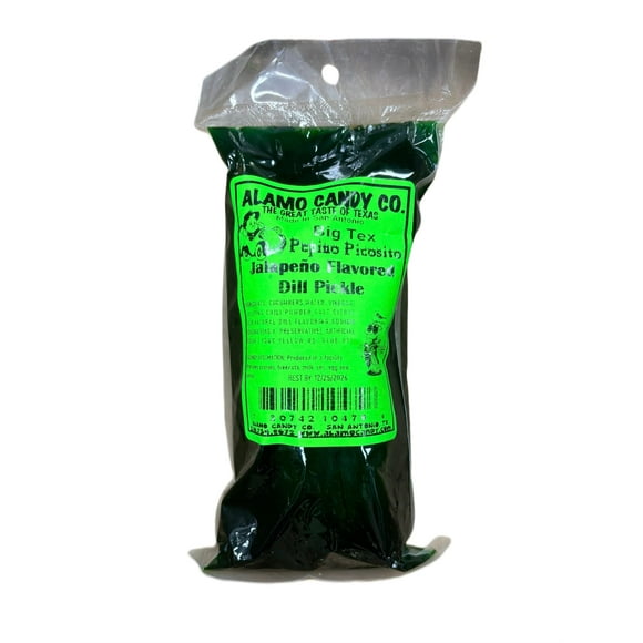 Big Tex Pepino Pitosito Jalapeno Flavored Dill Pickle