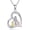 Silver-Cat Dog Necklace, variant on Cat Necklace Sterling Silver Jewelry for Women Cat Jewelry Gifts