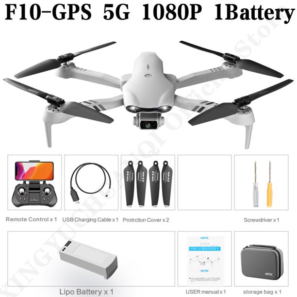 4DRC Nuevo 4K HD Cámara dual GPS 5G WIFI Gran angular FPV Transmisión en tiempo real RC Distancia 2km Dron profesional Juguetes de regalo Tan Jianjun unisex