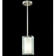 thumbnail image 3 of Meyda Tiffany 111397 5" Square Quadrato Fluted Mini Pendant - Fluted, 3 of 4