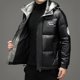 thumbnail image 2 of Ropa de diseñador para hombre, novedad en abrigos de plumas de lujo, chaquetas acolchadas ligeras y brillantes con capucha para invierno, abrigos de pato para hombre con relleno para el frío, 2 of 5