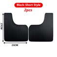 thumbnail image 1 of Universal Soft Rubber Mud Flaps for SUVs Trucks and Off Road Vehicles 2 or 4 Pcs, 1 of 10