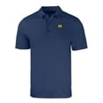 thumbnail image 2 of Men's Cutter & Buck Heather Navy Michigan Wolverines Big & Tall Forge Eco Stretch Recycled Polo, 2 of 3