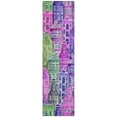 thumbnail image 2 of Addison Rugs Chantille Indoor/Outdoor Transitional Novelty Purple Washable Runner Rug, 2'3" x 7'6", 2 of 6