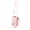 Pink, variant on M Buder Insulated Water Bottle Carrier Sling Bag Pouch for 32oz to 40oz Jugs with Adjustable Shoulder Strap Padded Handle for Outdoor Hiking Walking Travel Black (11.8 inches / 30 cm)