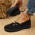 thumbnail image 6 of Wensltd Knit Slip On Walking Shoes for Women Breathable Mesh Shoes Lightweight Everyday Wear, 6 of 9