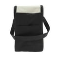 thumbnail image 4 of Unique Bargains 1 Pc Portable Insulated Lunch Tote for Work 6.69"x6.69"x10.63" Black, 4 of 5