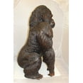 thumbnail image 6 of Nifao King Kong Bronze Statue – Outdoor Garden Decor Sculpture, 32"L x 28"W x 49"H, 6 of 13