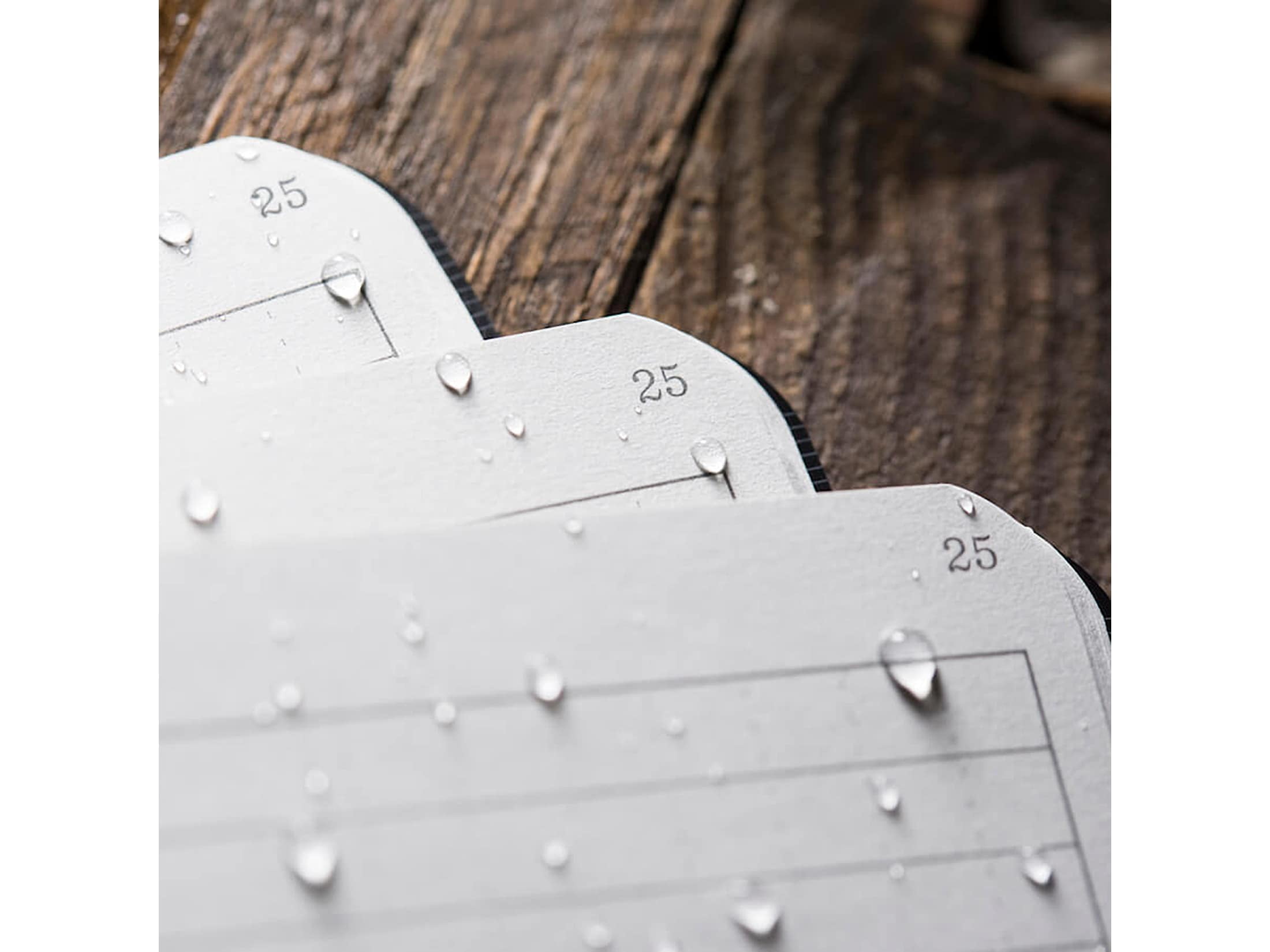 Rite in the Rain Stapled Notebook 7" x 4.625" Black 3PK