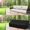 thumbnail image 7 of Outdoor Couch Cover Waterproof, NASUM Outdoor Patio Furniture Covers, 420D Oxford Cloth Patio 3-Seater Sofa Cover, 79"W x 37"D x 35"H, 7 of 7