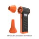 thumbnail image 2 of Fan Turbo 13000000RPM Aire eléctrico Duster Blower de aire recargable Naranja, 2 of 5