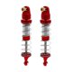 thumbnail image 2 of 2x Accesorios de amortiguador RC Resorte ajustable Repuestos Reemplazo Fácil Rojo y plata, 2 of 9