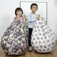thumbnail image 3 of Funda de silla con cremallera, bolsa de almacenamiento para niños, asiento de peluche para sofá perezoso Perro, 3 of 9