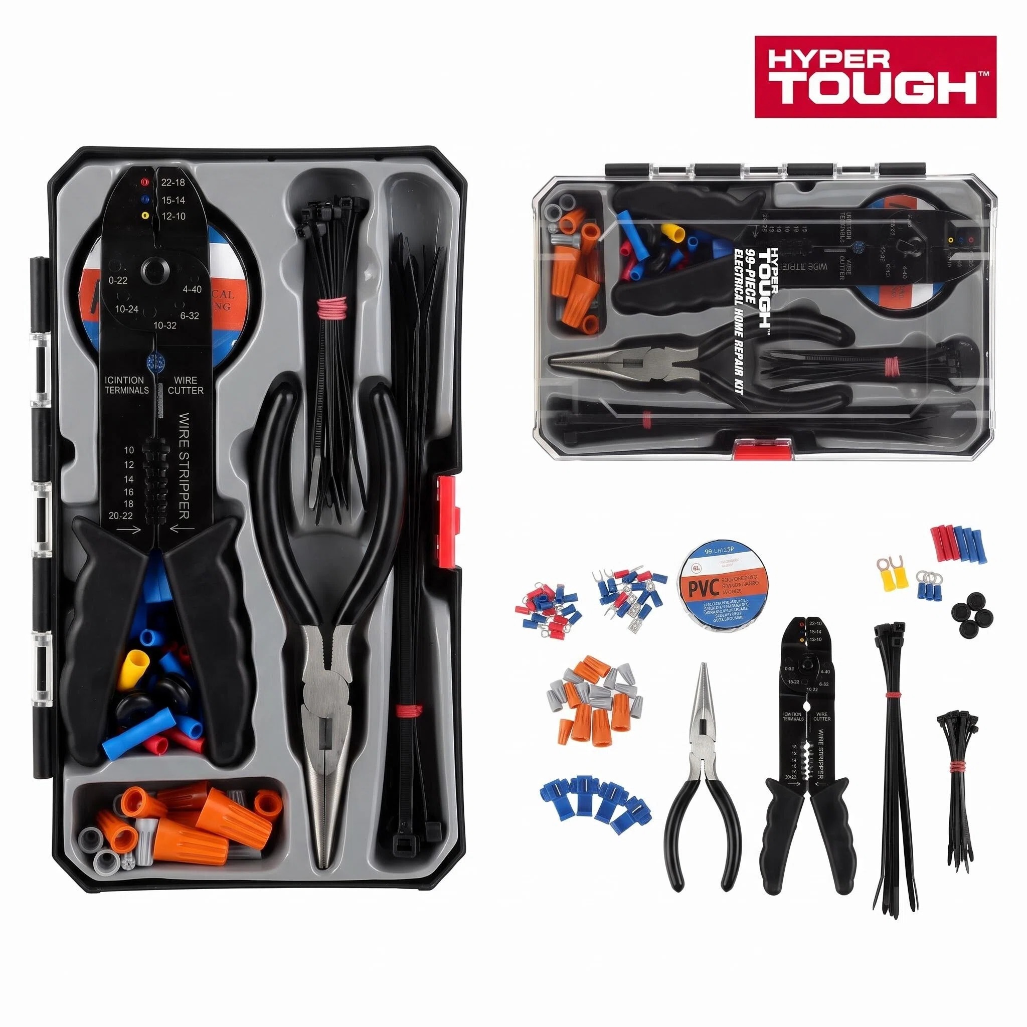Hyper Tough 99-Piece Electrical Home Repair Kit photo 5