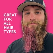 Fun In by Sun In, One Day Temporary Hair Color Washable Brush In System, Pink, Unisex, 1 oz