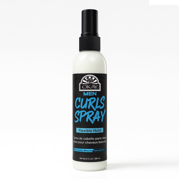 OKAY Men's Curls Spray - 4 oz / 118 ml