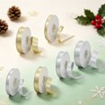 thumbnail image 4 of Satin Ribbon Silver Metallic, 22m Roll for Gift Wrap Wedding and DIY Craft Projects, 4 of 4