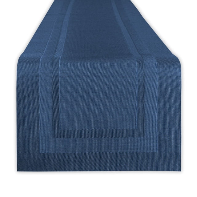 Camino de Mesa DII 36x183 cm PVC Interior y Exterior Azul