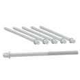thumbnail image 6 of Soimiss Drum Tension Rods Made of Durable Iron for Jazz Drum Set Hardware 11cm Silver Color, 6 of 8