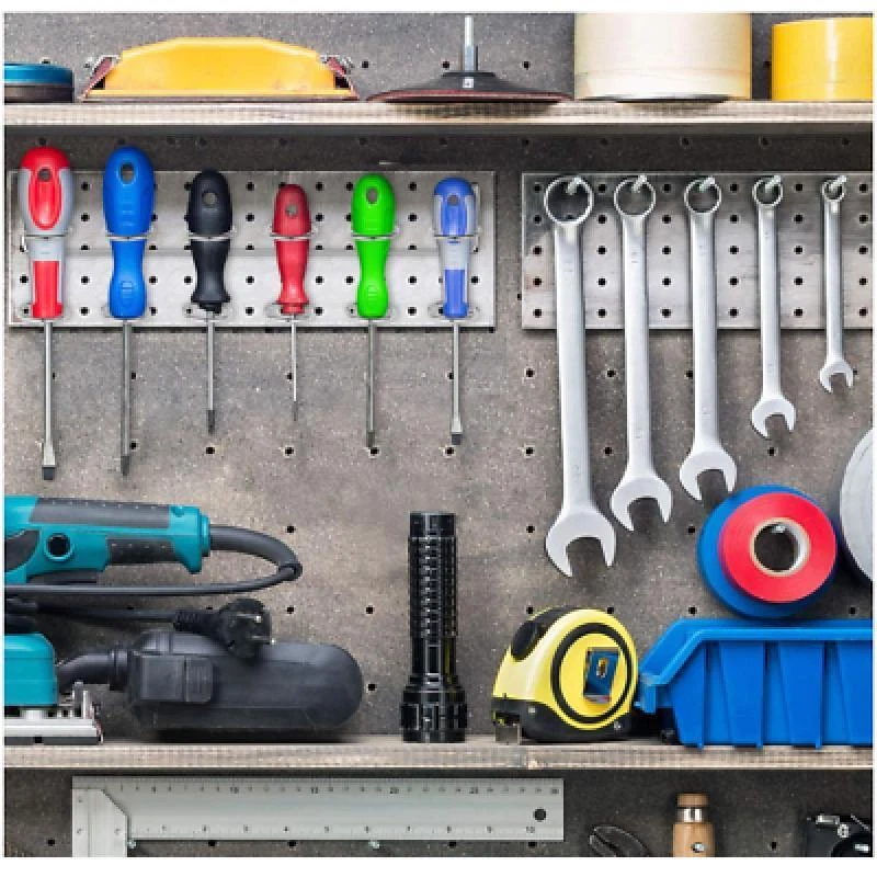 4 Pack Pegboard Hook Assortment Kit Storage Shop Garage Organizing Tools Hanger