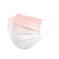 thumbnail image 2 of NETSENG 100pcs Adult Disposable Face Mask Cheek Red Mask Gradient Face Mask 3 Layers Medical Facial Mask, 2 of 5