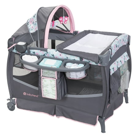 Baby Trend Deluxe II Nursery Center Bassinet and Changing Table, Bluebell