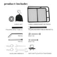 thumbnail image 4 of Fieryred Panier à Bagages Pliant pour Cargaison avec Capacité de 500 Livres, 4 of 7