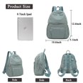 thumbnail image 2 of Pealwel Mini Mochila Monedero para Mujer, Pequeñas Mochilas de Nylon para Damas Mochilas Mujer Bolsa de Viaje antirrobo, 2 of 5