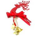 thumbnail image 5 of Colgante de árbol de Navidad, adorno colgante de ciervo, colgante con patrones de alce dorado, 5 of 5