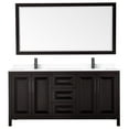 thumbnail image 4 of Wyndham Collection WCV252572DEBC2UNSM70 Daria 72" Free Standing Double Basin Vanity Set -, 4 of 7