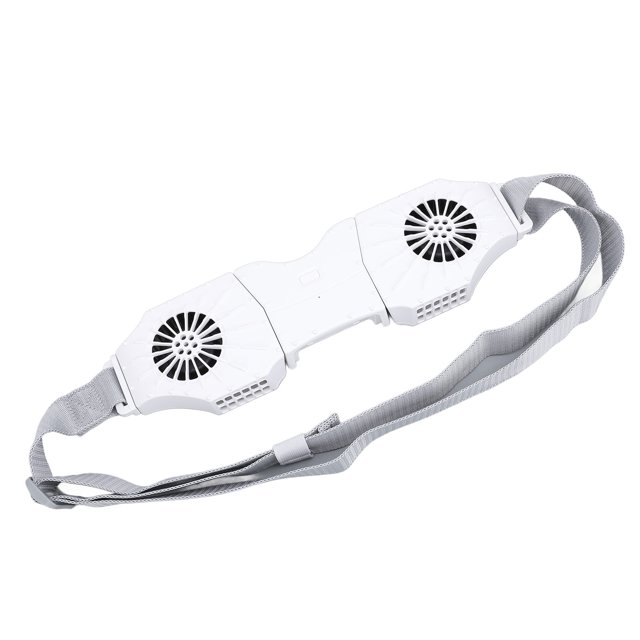 Ventilador De Cintura Portátil, Ventilador De Refrigeración De Cintura De 5000 MAh Con Ventilador Dual, Cinturón De Ventilador Portátil De Cuerpo Completo, Ventilador De
