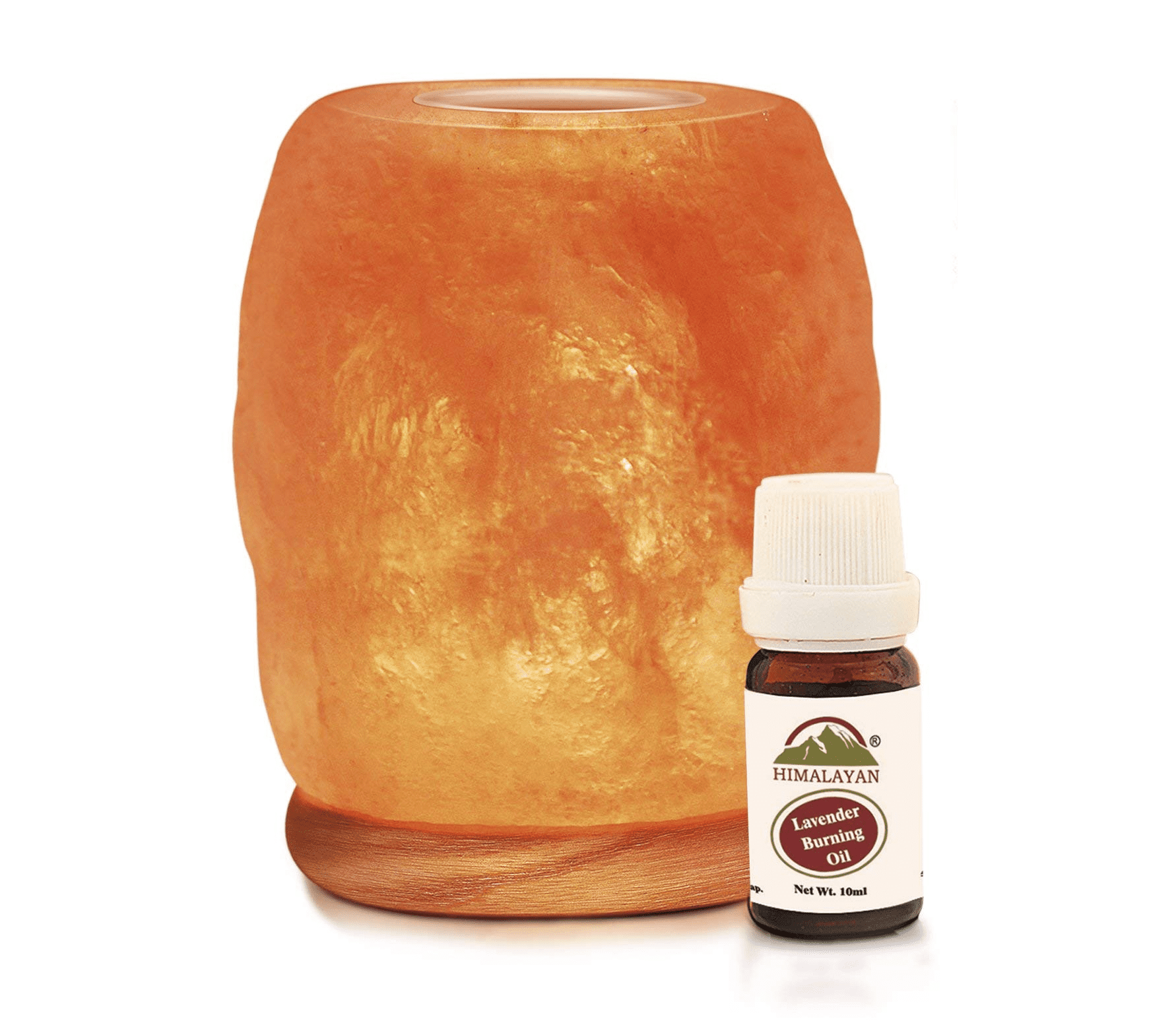 Himalayan Glow Natural Aroma Therapy Salt Lamp with Essential Oil,Hand