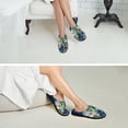 thumbnail image 6 of Genshin Impact Women's Cotton Home Shoes, Trendy Printed Slippers Thick Plush Warm House Slippers 7-8(39-40), 6 of 8