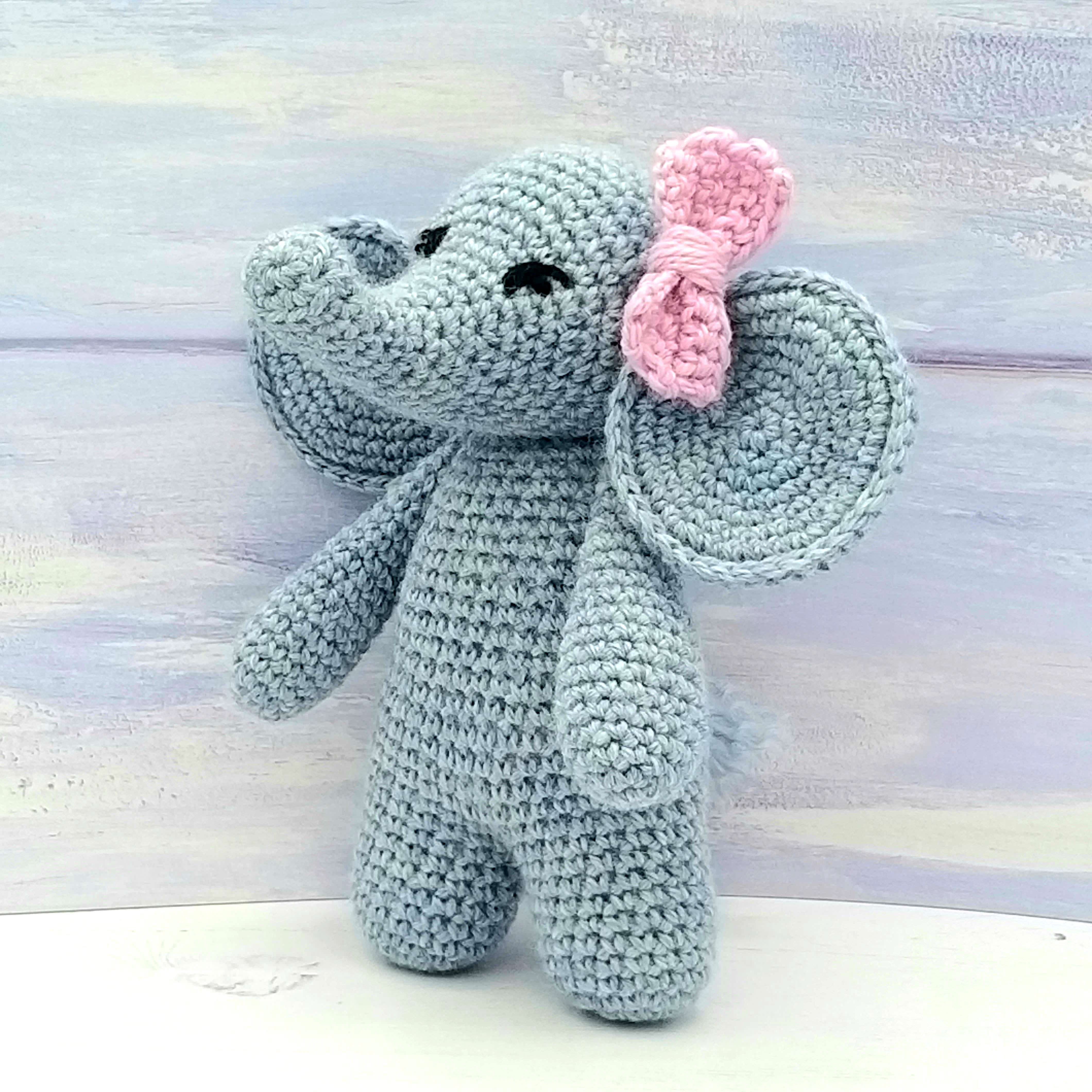 Crochet Elephants Complete Beginner Luxury Crochet Kit
