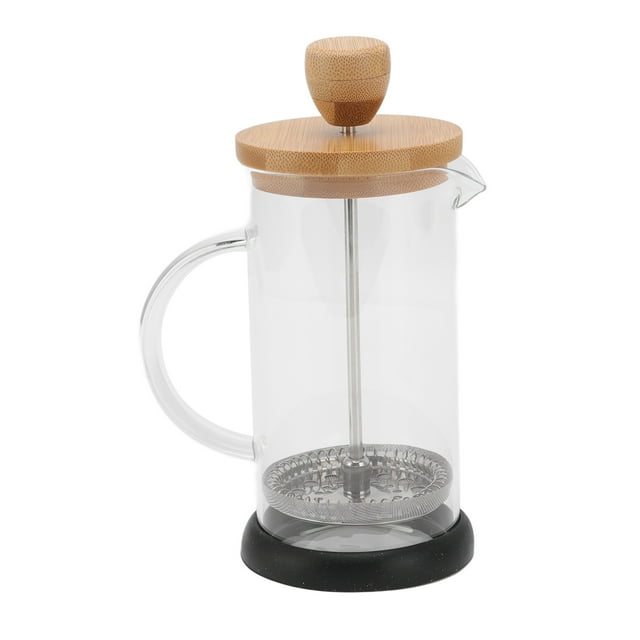 French Press,French Press Heat Resistant French Coffee Press Hand Brewing French Press Leading Edge Technology